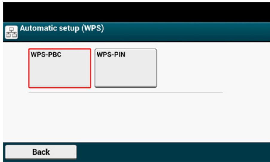 OKI C542DN - Connexion avec WPS - 12