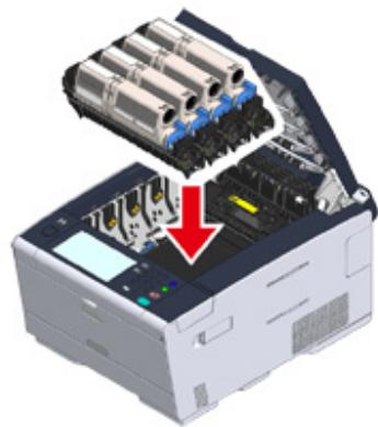 OKI C542DN - Si le code erreur est « 380 », « 381 », « 382 », « 385 », « 389 - 13