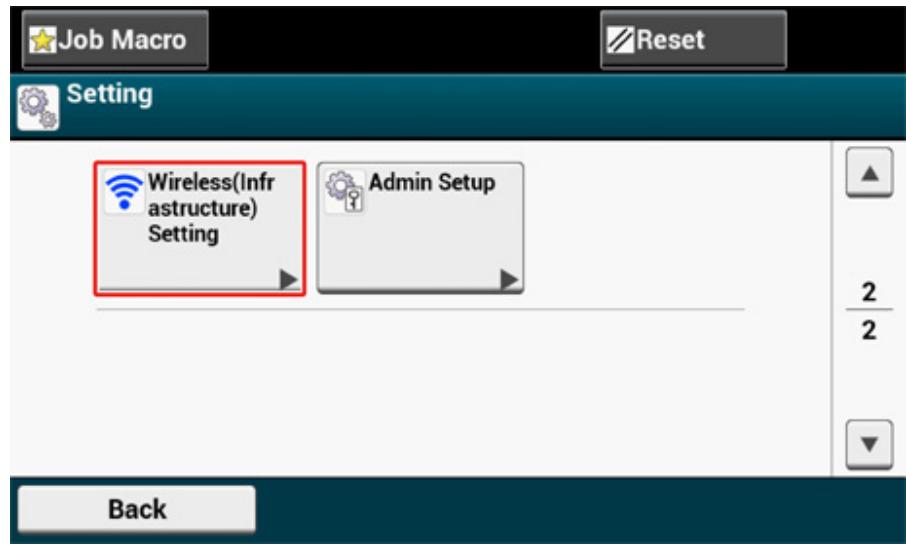 OKI C542DN - Connexion avec WPS - 3