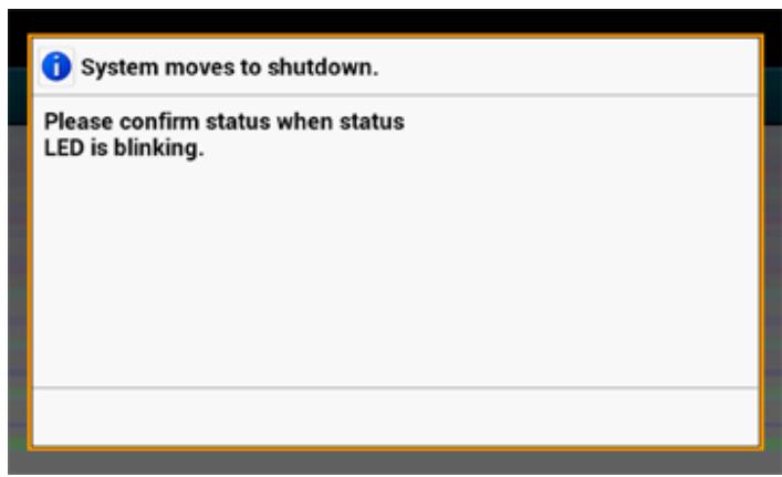 OKI C542DN - Arrêt de la machine - 2
