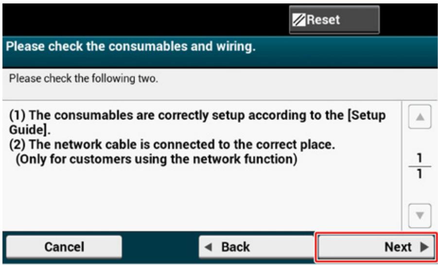 OKI C542DN - Réglage de la langue - 8