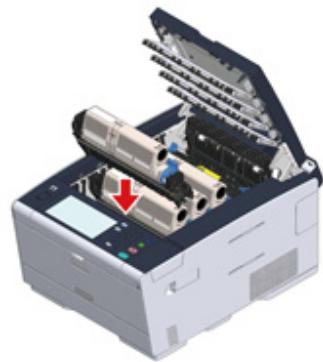 OKI C542DN - Remplacement simultané du tambour image et de la cartouche de toner - 16