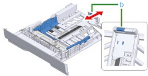 OKI C542DN - Chargement du papier dans le bac - 3