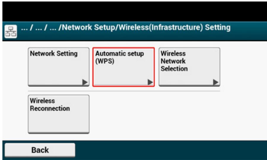 OKI C542DN - Connexion avec WPS - 11