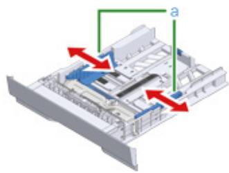 OKI C542DN - Chargement du papier dans le bac 1/2/3 - 2