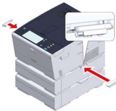OKI C542DN - Risque de blessure. - 3