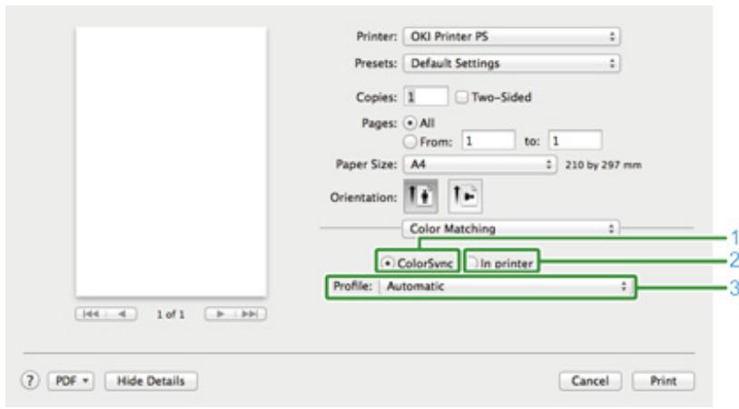 OKI C542DN - - Panneau [correspondance de couleurs] - 1