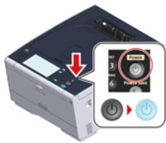 OKI C542DN - Mise en marche de la machine - 1