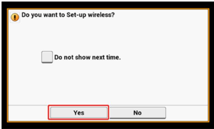 OKI C542DN - Sélection d'un point d'accès du réseau local sans fil depuis le volet de l'opérateur pour la connexion - 5