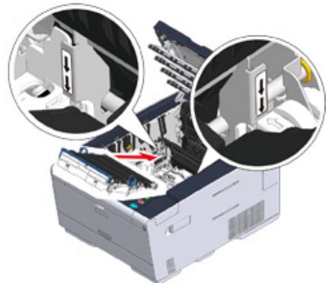 OKI C542DN - Si le code erreur est « 370 », « 371 », « 372 - 12