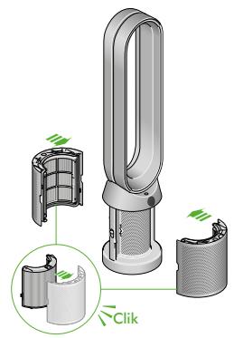 DYSON PURE COOL TOWER TP00 - Dyson purifier cool formaldehyde - 1