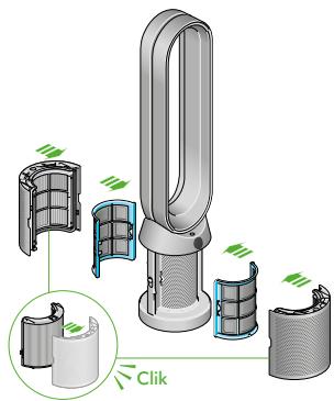 DYSON PURE COOL TOWER TP00 - Dyson purifier cool formaldehyde - 3