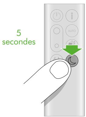 DYSON PURE COOL TOWER TP00 - Réinitialiser la durée de vie du filtre HEPA et à charbon actif - 1