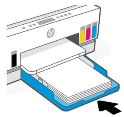HP SMART TANK PLUS 7305 - Élimination d'un bourrage papier du bac - 6