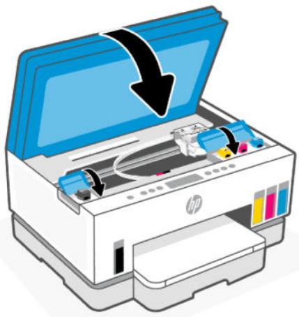 HP SMART TANK PLUS 7305 - Fermez tous les capots et portes - 1