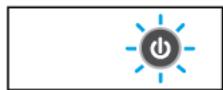 HP SMART TANK PLUS 7305 - Voyant du bouton mise sous tension - 1
