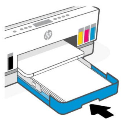HP SMART TANK PLUS 7305 - Élimination d'un bourrage papier du bac - 5