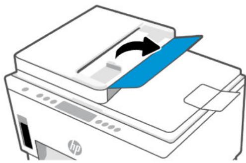 HP SMART TANK PLUS 7305 - Chargement d'un original dans le chargeur de documents (certains modèles uniquement) - 2