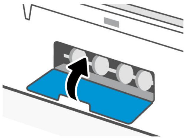 HP SMART TANK PLUS 7305 - Élimination d'un bourrage papier à l'arrêt de l'imprimante - 2