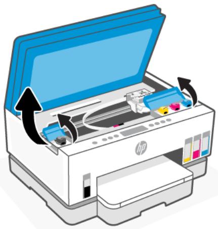 HP SMART TANK PLUS 7305 - Remplissage des réservoirs d'encre - 1