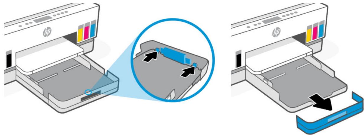 HP SMART TANK PLUS 7305 - Charger du papier au format l'égal - 4