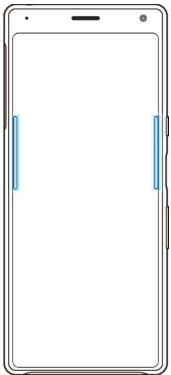 SONY ERICSSON XPERIA 10 - Utilisation du détection latérale - 1