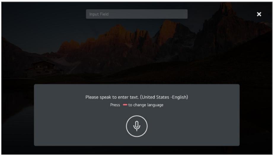 LG 55NANO81 - Using Speech to Text - 2