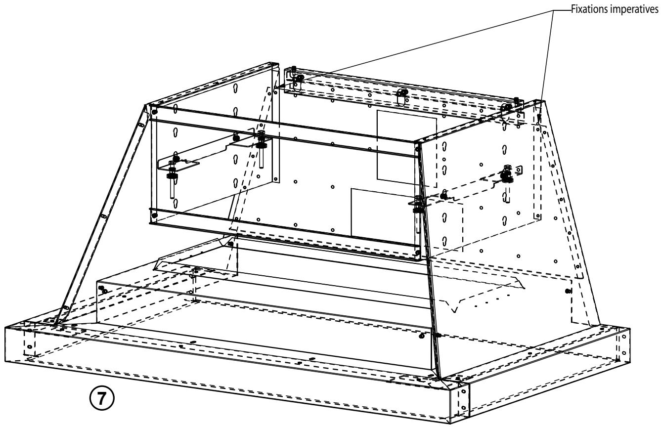LACANCHE L2HM1300 - Montage de la hotte : - 4