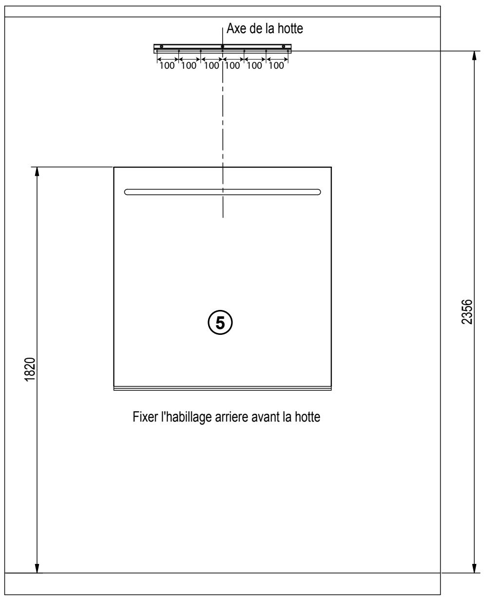 LACANCHE L2HM1300 - Montage de la hotte : - 2