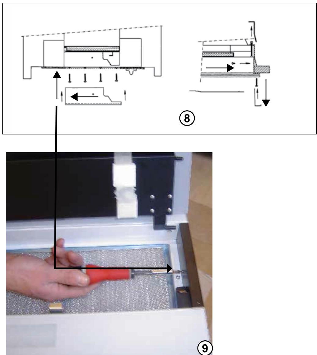 LACANCHE L2HM1300 - Montage de la hotte : - 5