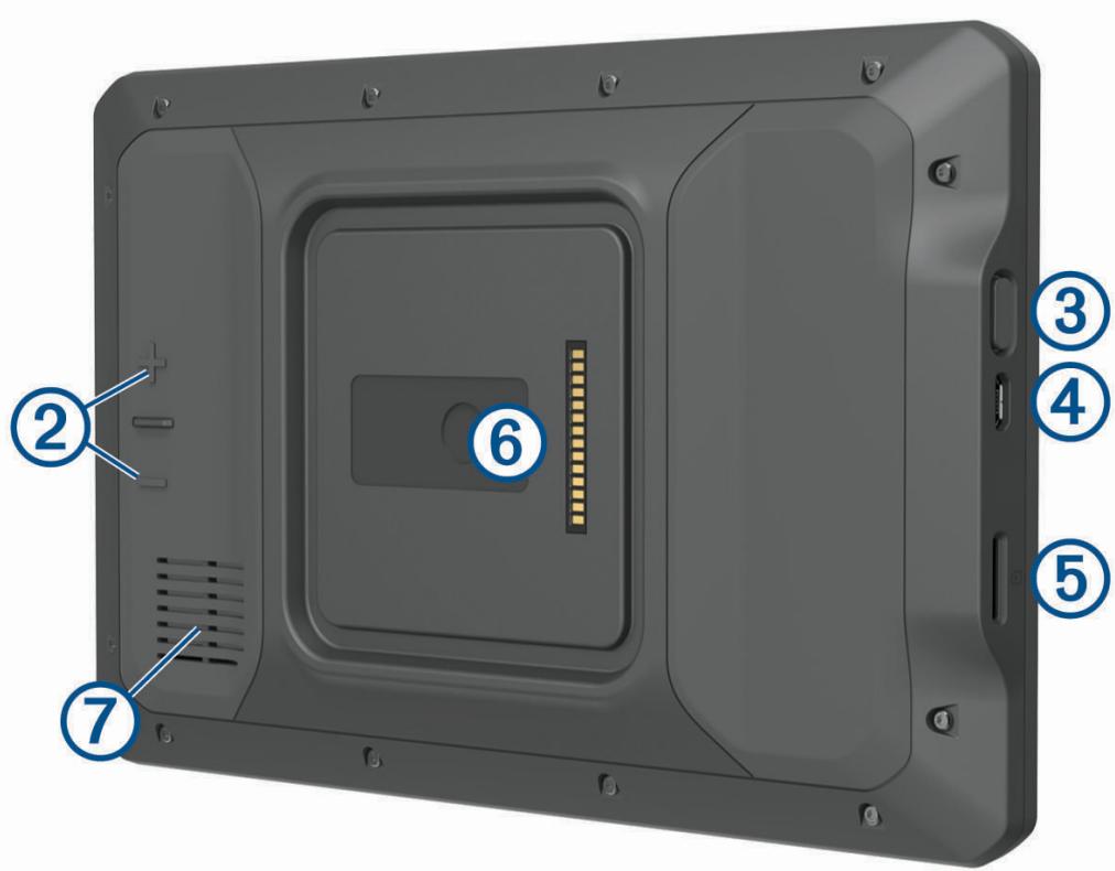 GARMIN DEZL LGV800 MT-S - Présentation de l'appareil - 2