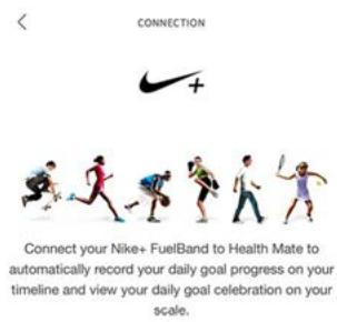 NOKIA BODY+ - BODY PLUS - Connexion à Nike+ - 3