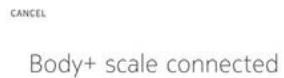 NOKIA BODY+ - BODY PLUS - Touchez Jumeler deux fois. - 2