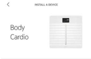 NOKIA BODY+ - BODY PLUS - Installation de votre Nokia Body+ avec un compte existant - 4