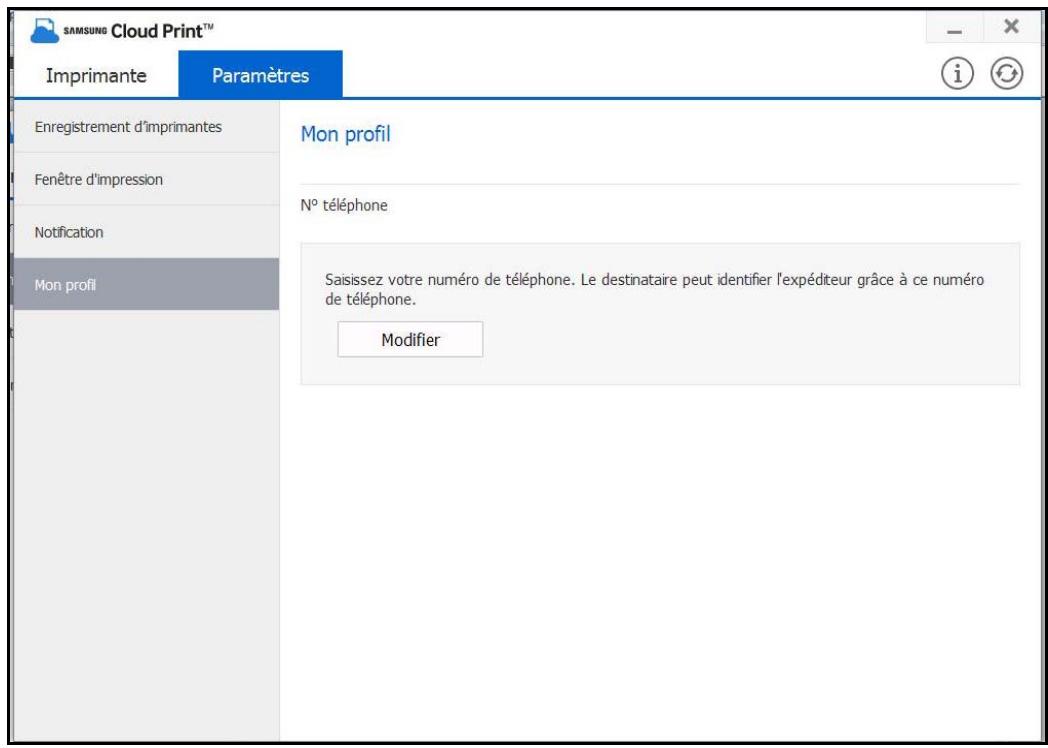 SAMSUNG SCX-8240NA - Mon profil - 1