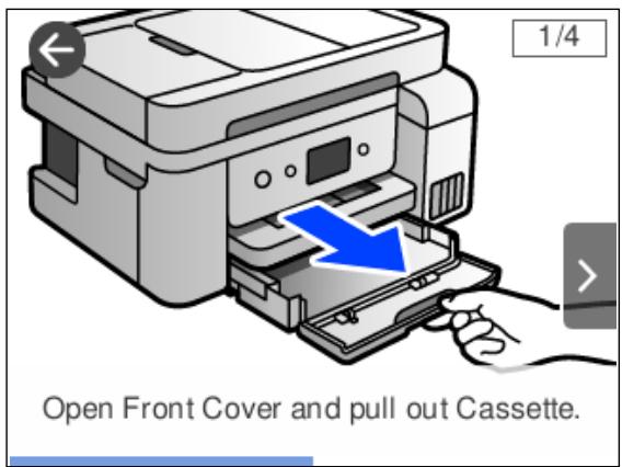 EPSON ET-4850 - Visualisation des animations - 1