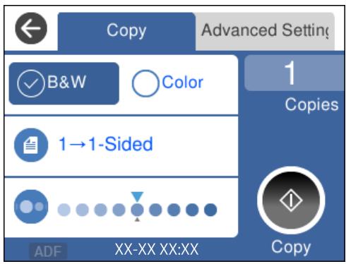 EPSON ET-4850 - Méthodes de copie disponibles - 2