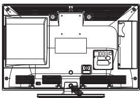 PANASONIC TX-24E200E - Retrait du socle du téléviseur - 1