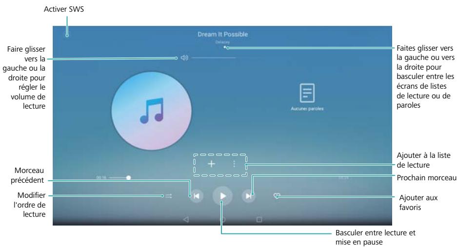 HUAWEI MEDIAPAD M3 LITE - Écouter de la musique - 1