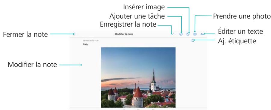 HUAWEI MEDIAPAD M3 LITE - Créer une note - 1