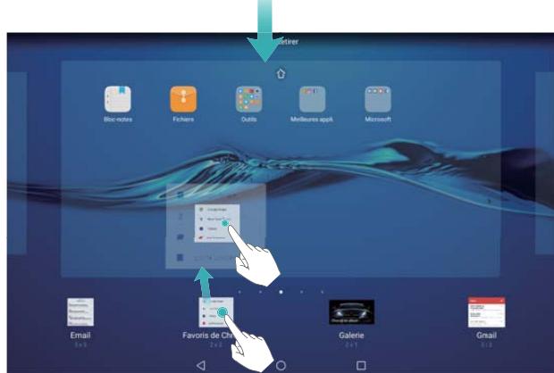 HUAWEI MEDIAPAD M3 LITE - Ajouter des widgets - 2