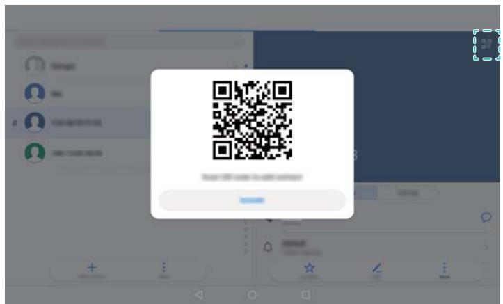 HUAWEI MEDIAPAD M3 LITE - Partager vote code qr - 1