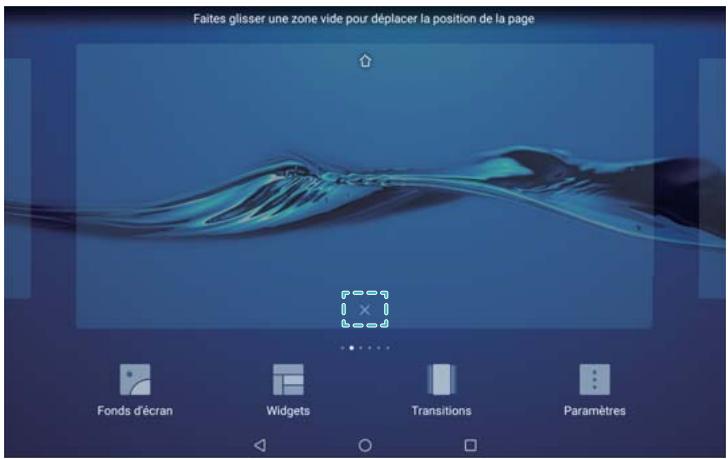 HUAWEI MEDIAPAD M3 LITE - Supprimer des écrans d'accueil - 1
