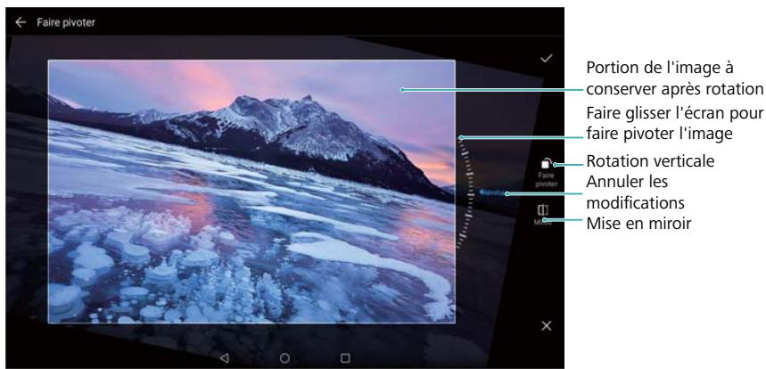 HUAWEI MEDIAPAD M3 LITE - Modifier une photo - 1