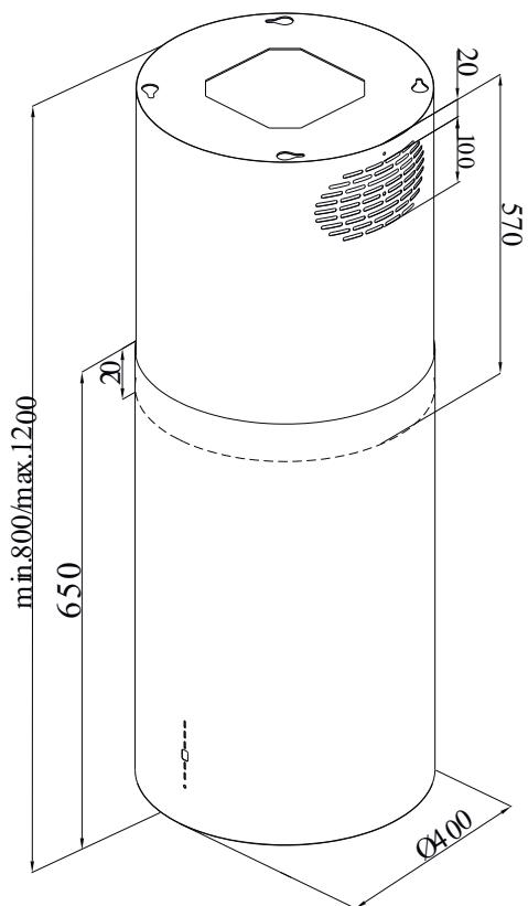 SILVERLINE 4180 - Technical Drawing - 1