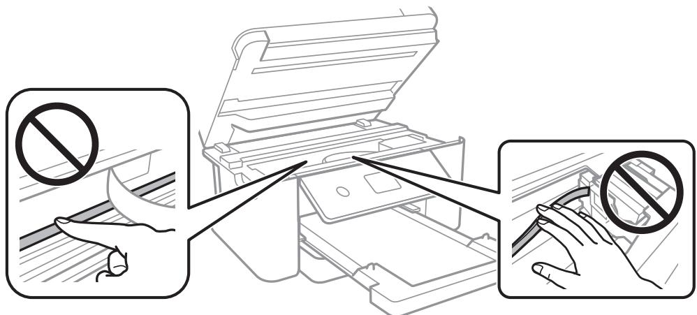 EPSON XP 5155 - Le papier est taché ou éraflé - 4