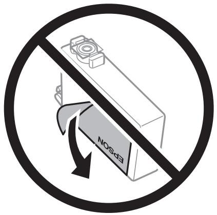 EPSON XP 5155 - Précautions de manipulation pour le remplissage des cartouches d'encre - 1