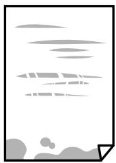 EPSON XP 5155 - Le papier est taché ou éraflé - 1
