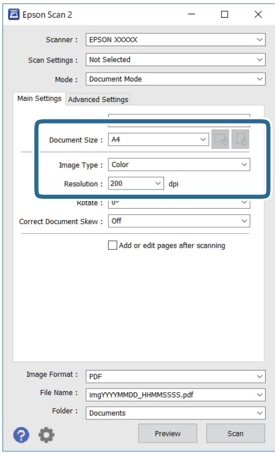 EPSON XP 5155 - Numérisation de documents (mode document) - 1