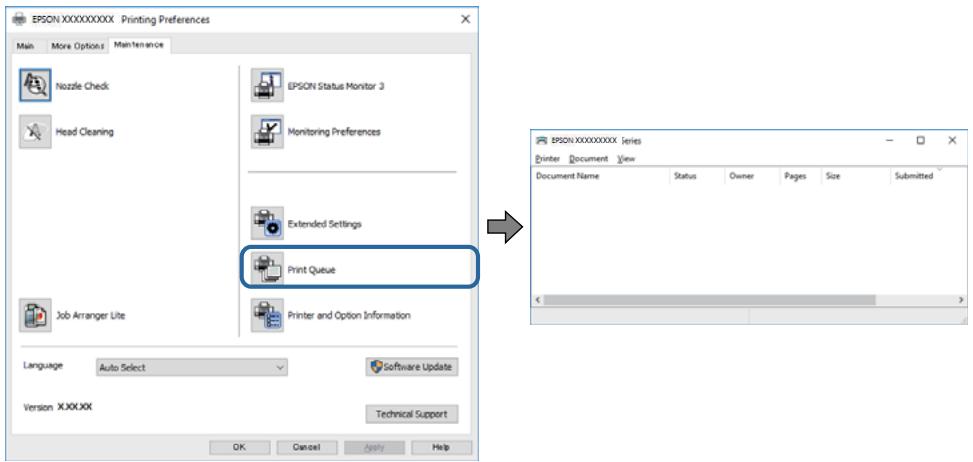 EPSON XP 5155 - Vérification de l'état de l'imprimante à partir de l'ordinateur (windows) - 1